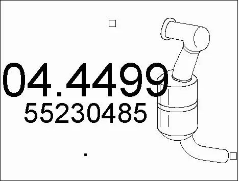 Catalytic Converter (04.4499)
