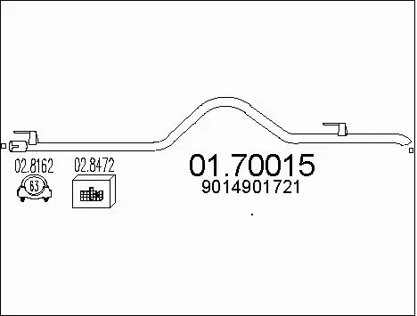 Exhaust Pipe (01.70015)