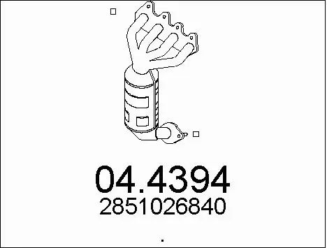 Catalytic Converter (04.4394)