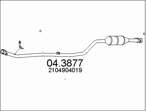 Catalytic Converter (04.3877)