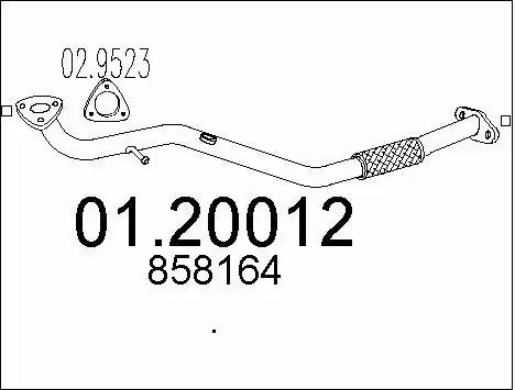 Exhaust Pipe (01.20012)