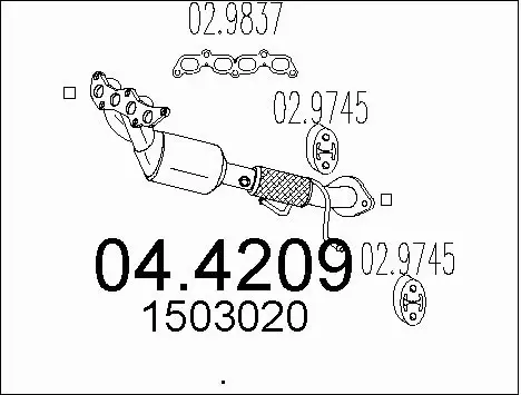 Catalytic Converter (04.4209)