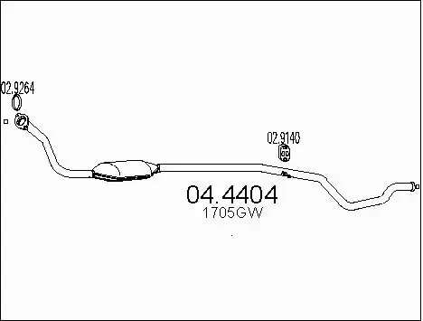 Catalytic Converter (04.4404)