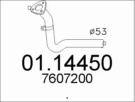 Exhaust Pipe (01.14450)