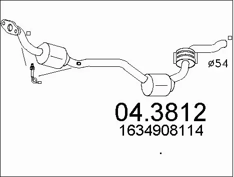 Catalytic Converter (04.3812)