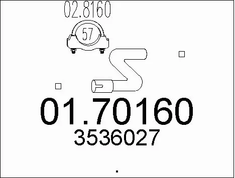 Exhaust Pipe (01.70160)