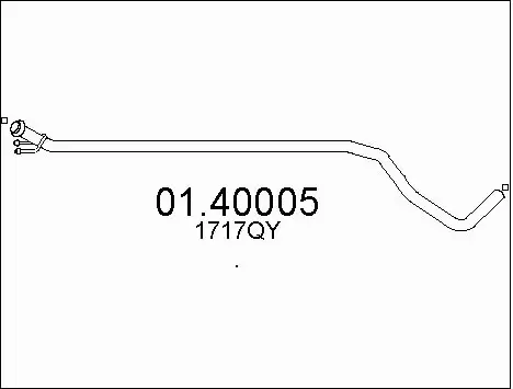 Exhaust Pipe (01.40005)