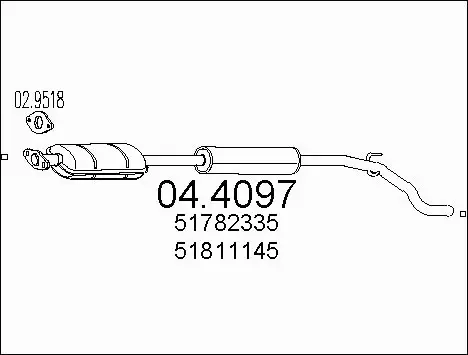 Catalytic Converter (04.4097)