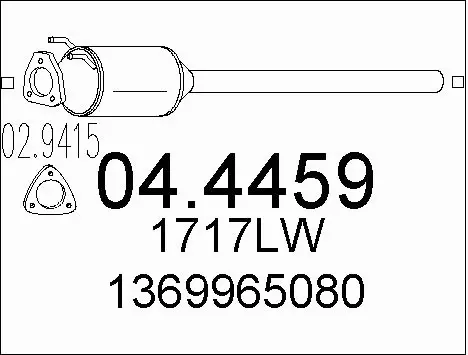 Catalytic Converter (04.4459)