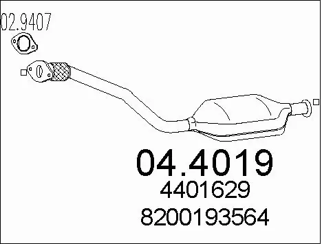 Catalytic Converter (04.4019)