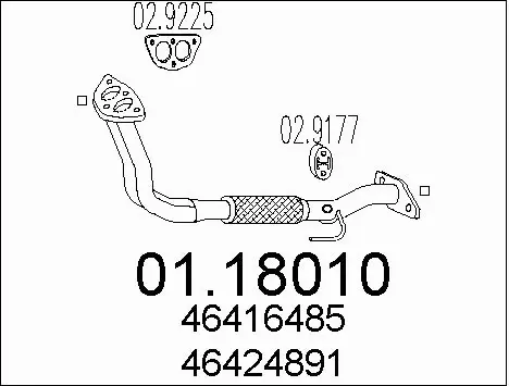 Exhaust Pipe (01.18010)