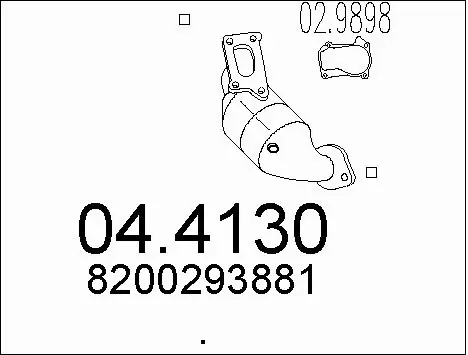 Catalytic Converter (04.4130)