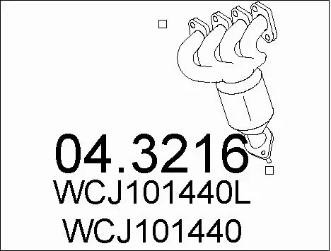 Catalytic Converter (04.3216)