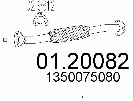 Exhaust Pipe (01.20082)