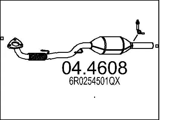 Catalytic Converter (04.4608)