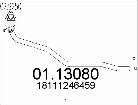 Exhaust Pipe (01.13080)