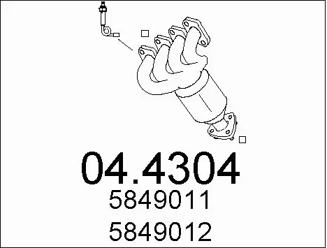 Catalytic Converter (04.4304)