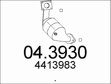 Catalytic Converter (04.3930)