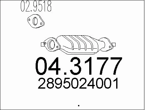 Catalytic Converter (04.3177)