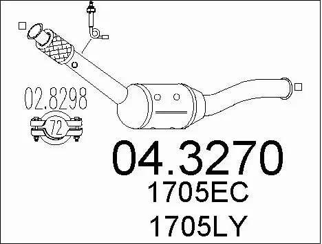 Catalytic Converter (04.3270)