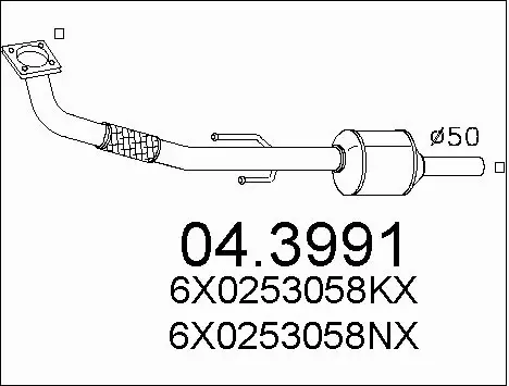 Catalytic Converter (04.3991)