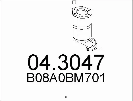 Catalytic Converter (04.3047)