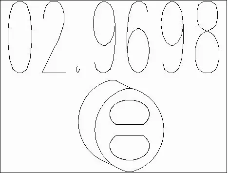 Gasket, exhaust pipe (02.9698)
