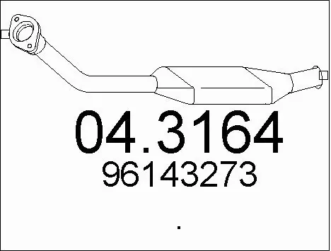 Catalytic Converter (04.3164)