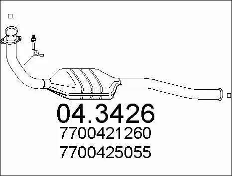 Catalytic Converter (04.3426)