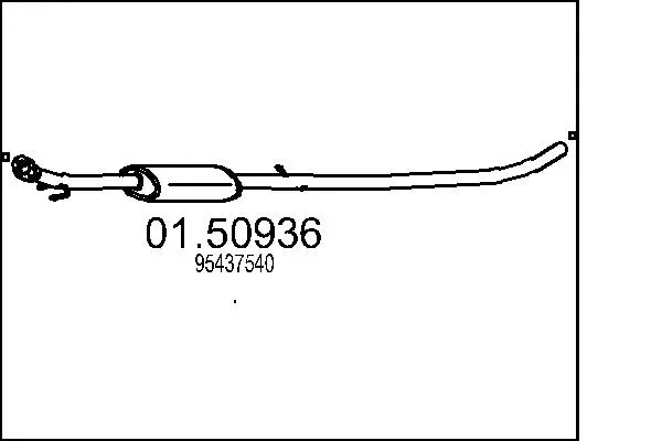 Centre Muffler (01.50936)