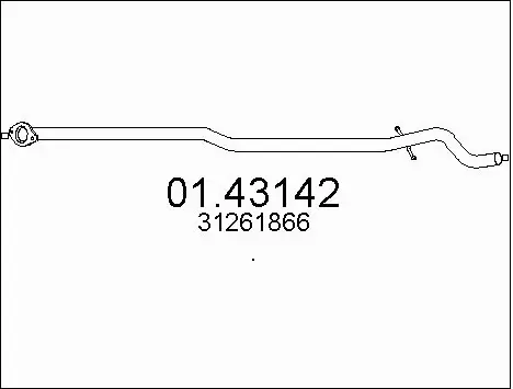 Exhaust Pipe (01.43142)
