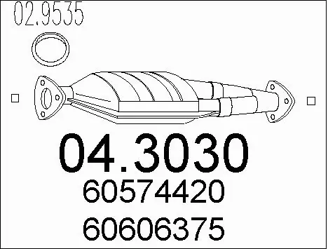 Catalytic Converter (04.3030)