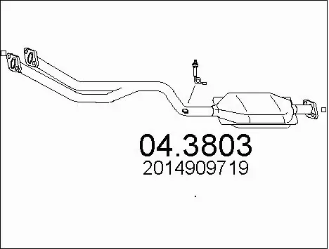 Catalytic Converter (04.3803)