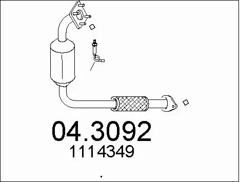 Catalytic Converter (04.3092)