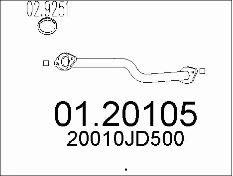 Exhaust Pipe (01.20105)