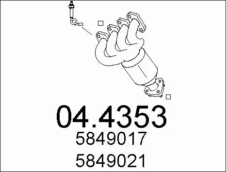 Catalytic Converter (04.4353)