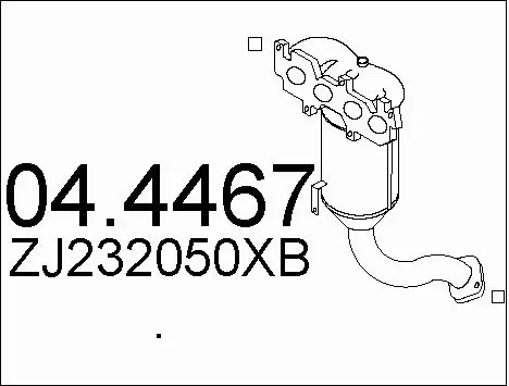 Catalytic Converter (04.4467)