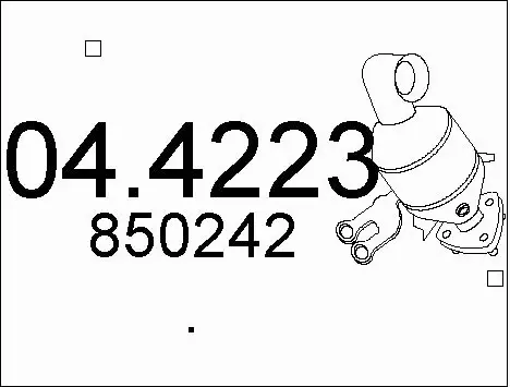 Catalytic Converter (04.4223)