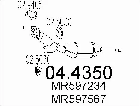 Catalytic Converter (04.4350)