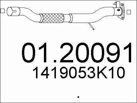 Exhaust Pipe (01.20091)