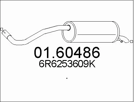 Rear Muffler (01.60486)