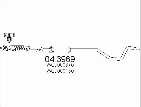 Catalytic Converter (04.3969)