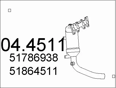 Catalytic Converter (04.4511)