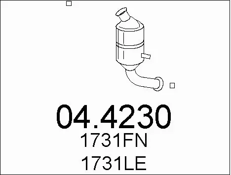 Catalytic Converter (04.4230)
