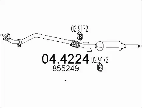 Catalytic Converter (04.4224)