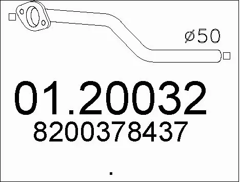Exhaust Pipe (01.20032)