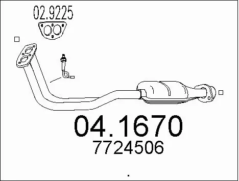 Catalytic Converter (04.1670)