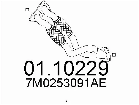 Exhaust Pipe (01.10229)