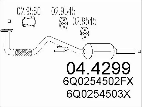 Catalytic Converter (04.4299)