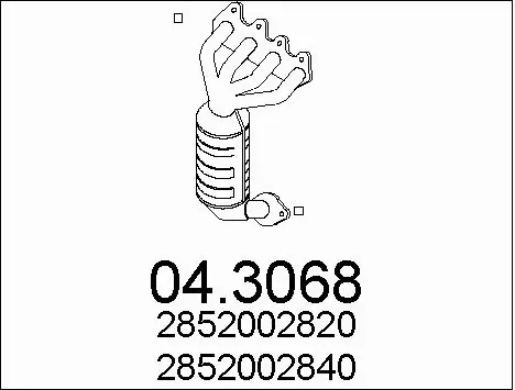 Catalytic Converter (04.3068)